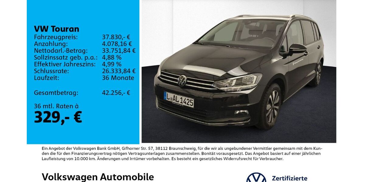 VW Touran 17.000 km 37.830 &euro; Leipzig 04178