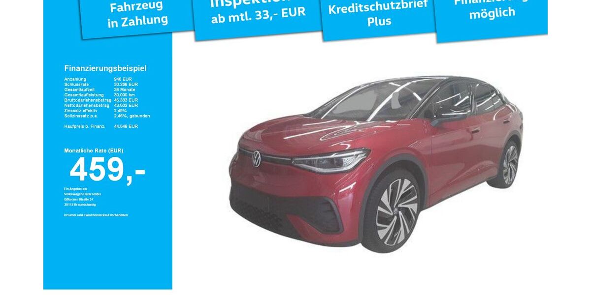 VW ID.5 15.695 km 44.548 &euro; Immenstadt 87509