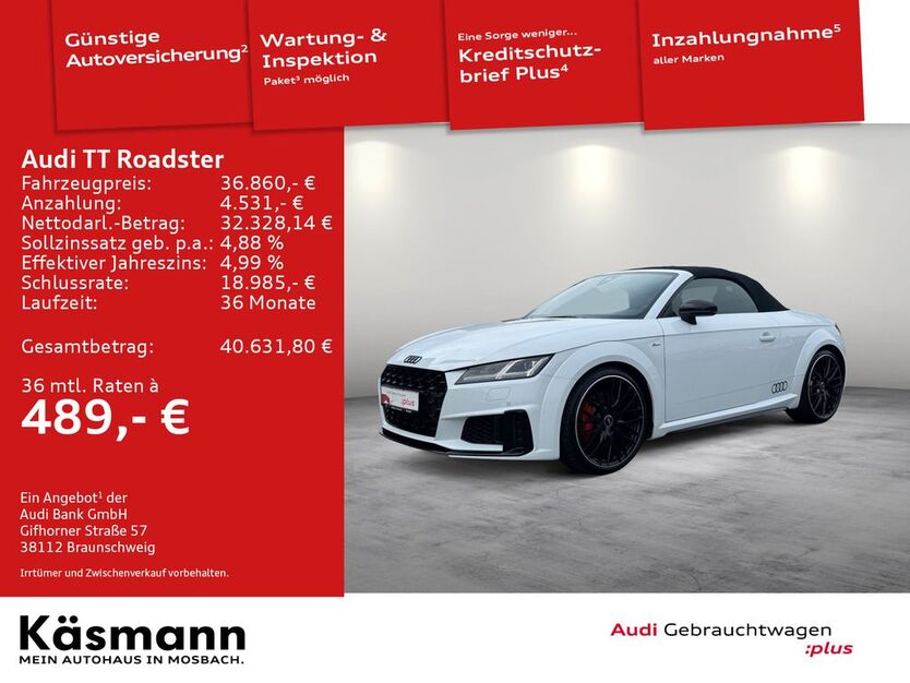 Audi TT 62.618 km 36.860 € Mosbach 74821