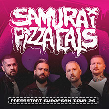 Samurai Pizza Cats - Press Start European Tour 2026 12.10.2026 Backstage Halle