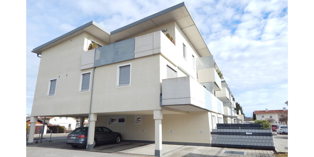 Moderne 3-Zimmer-Wohnung mit Alpenblick und Dachterrasse in Freilassing - Etagenwohnung Freilassing Freilassing | Angebot:25361692