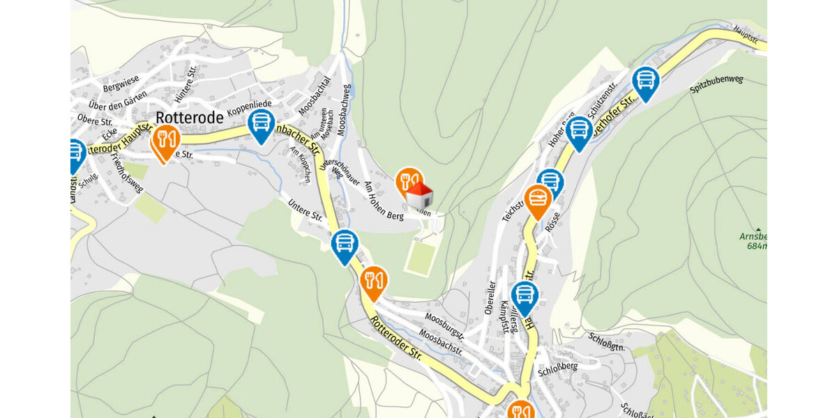 Touristische Betreiberimmobilie nahe Oberhof – Hotel, Gastronomie & Ferienkonzepte - Gewerbeobjekt Rotterode Rotterode | Angebot:26645263