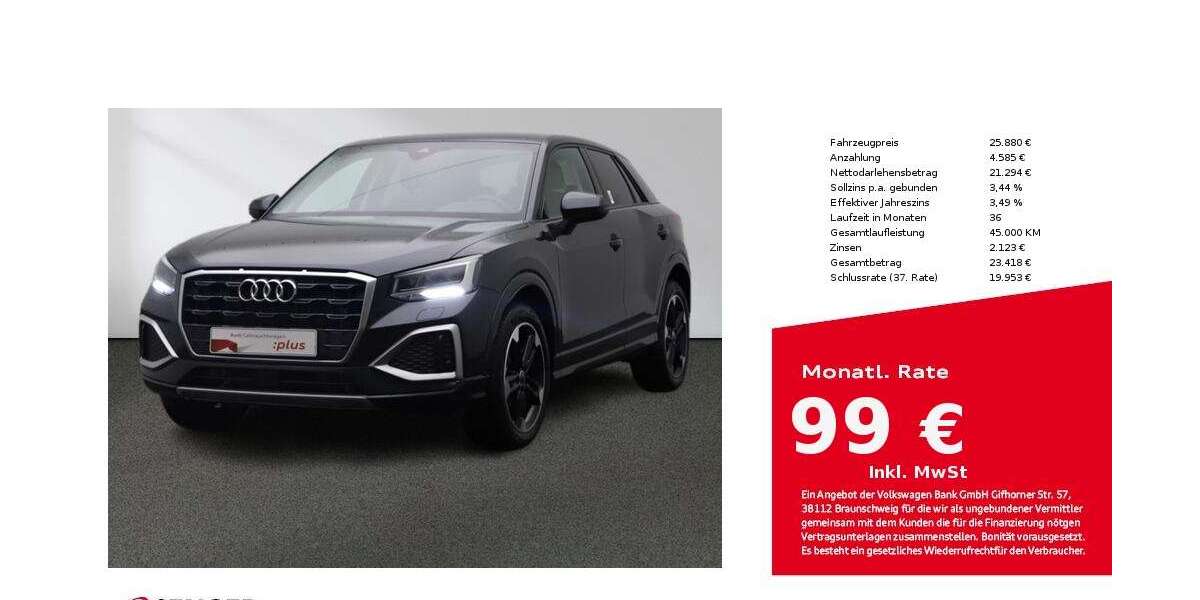 Audi Q2 1.782 km 25.880 &euro; Münster 48153