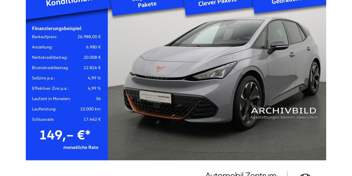 Cupra Born 19.979 km 22.980 &euro; Leverkusen 51379