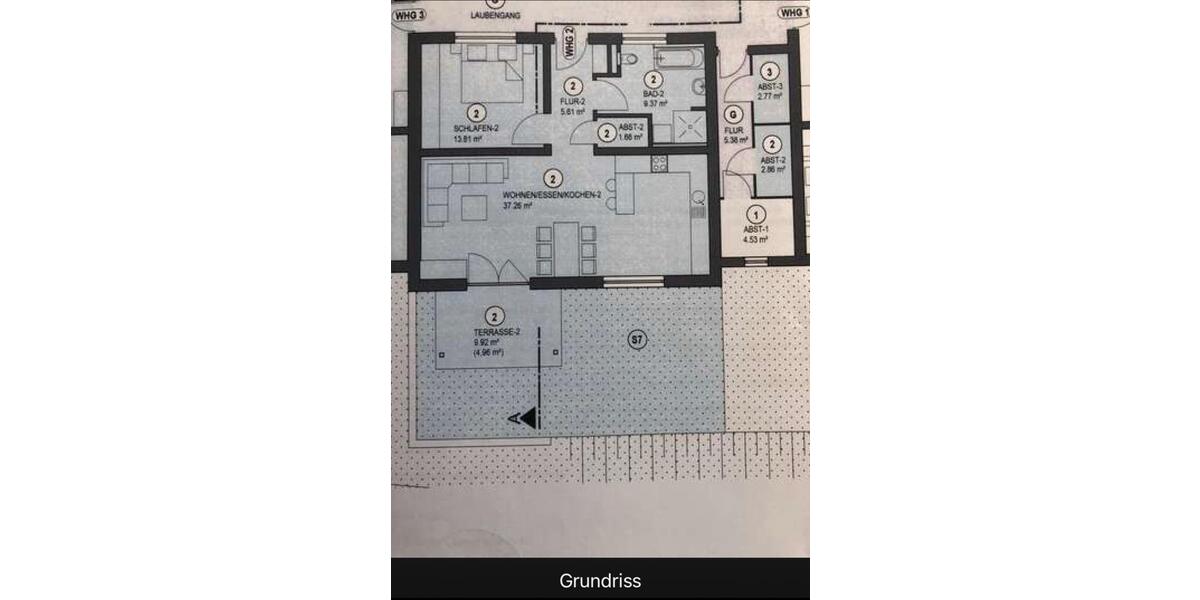 2-Zimmer-Erdgeschosswohnung 2 zimmer
