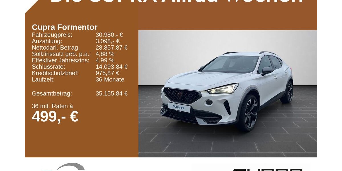 Cupra Formentor 48.450 km 30.980 &euro; Mainz 55129
