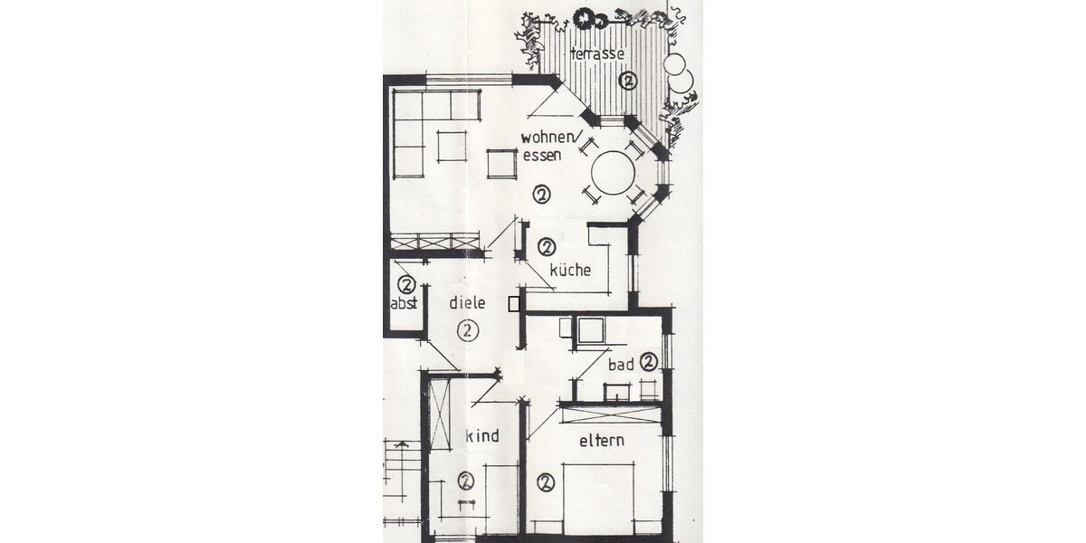 Erdgeschoßwohnung Tauberbischofsheim - 3.5 Zimmer, 84 m&sup2;, 220.000&euro; | Angebot:26180305