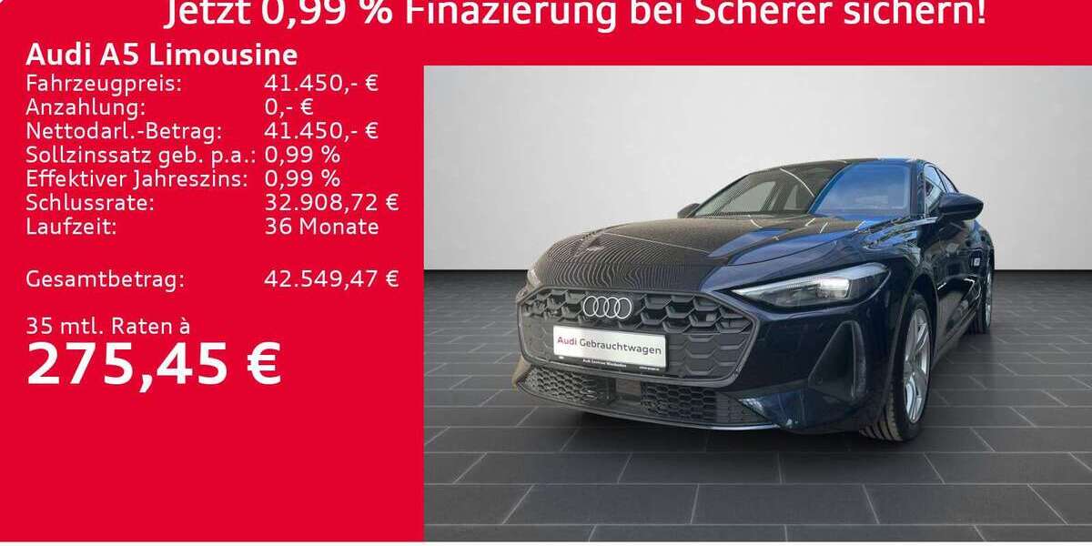 Audi A5 16.581 km 41.450 &euro; Wiesbaden 65189