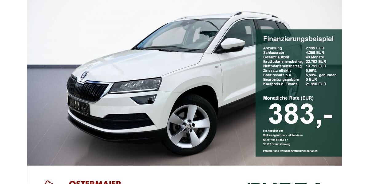 Skoda Karoq 49.600 km 21.990 &euro; Landshut 84034