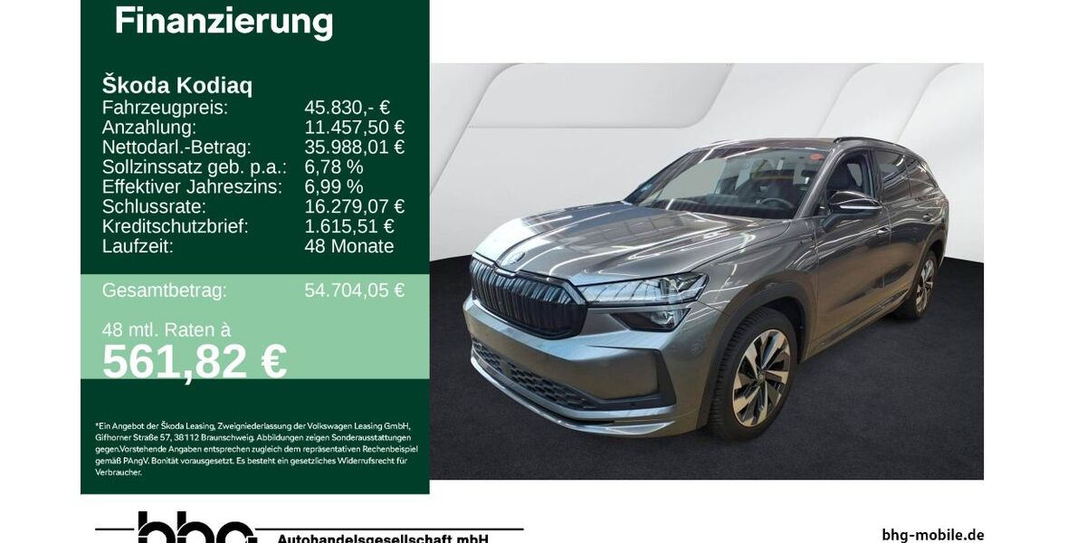 Skoda Kodiaq 16.869 km 45.830 &euro; Freudenstadt 72250