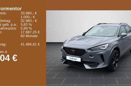 Cupra Formentor 65.948 km 32.480 &euro; Mainz 55129
