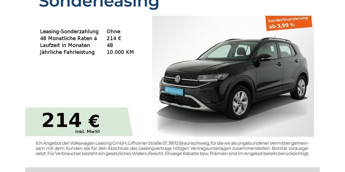 VW T-Cross 4.557 km 20.802 &euro; Nürnberg 90411