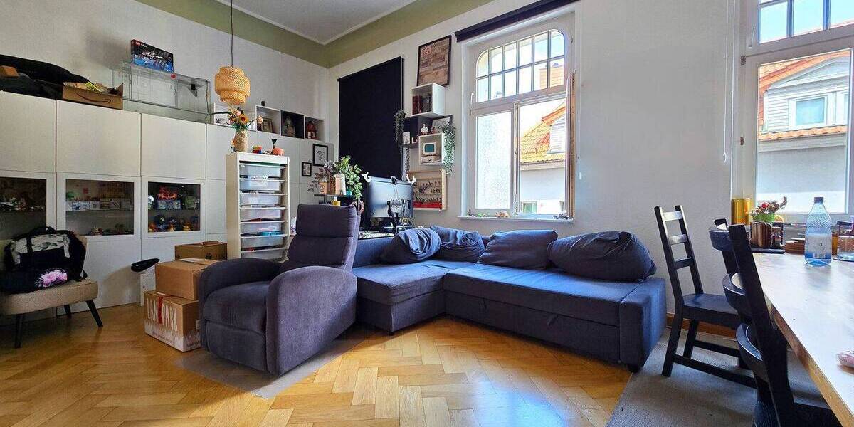 Stilvolles Wohnen im Herzen der Köthener Innenstadt - Altbaucharme trifft Wohnkomfort 4 zimmer