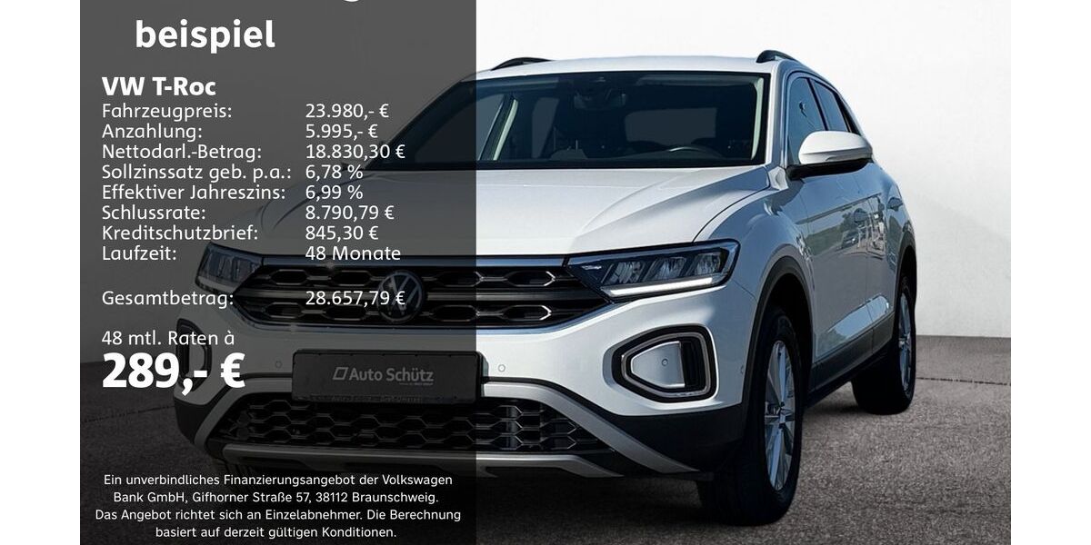 VW T-Roc 28.072 km 23.980 &euro; Groß-Umstadt 64823