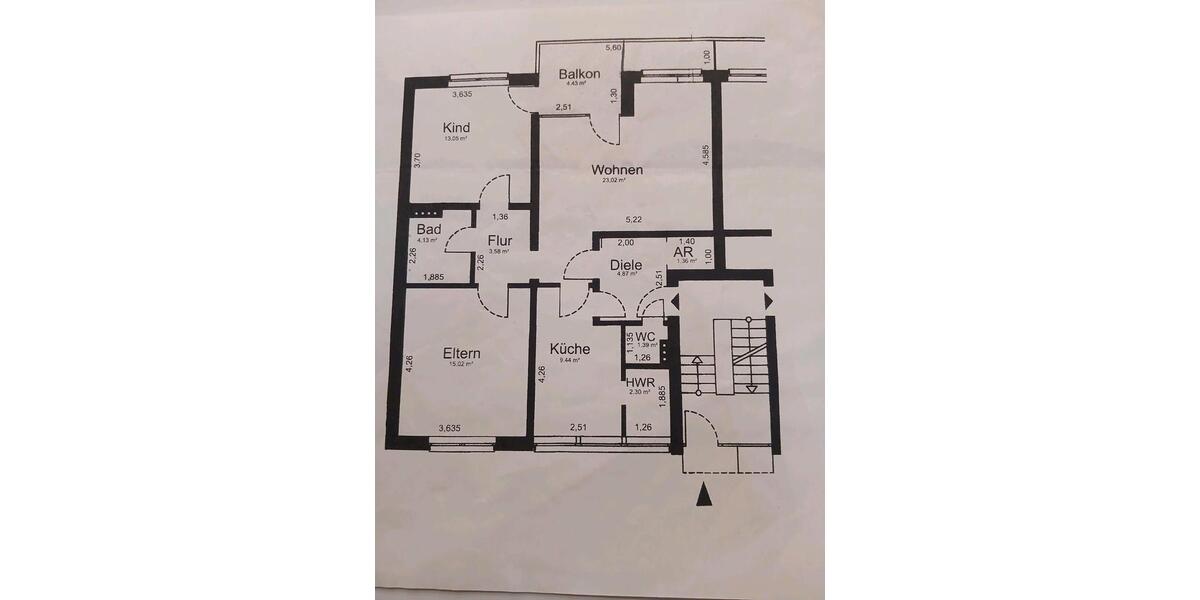 Etagenwohnung Telgte - 3 Zimmer, 83 m&sup2;, 239.000&euro; | Angebot:24602586
