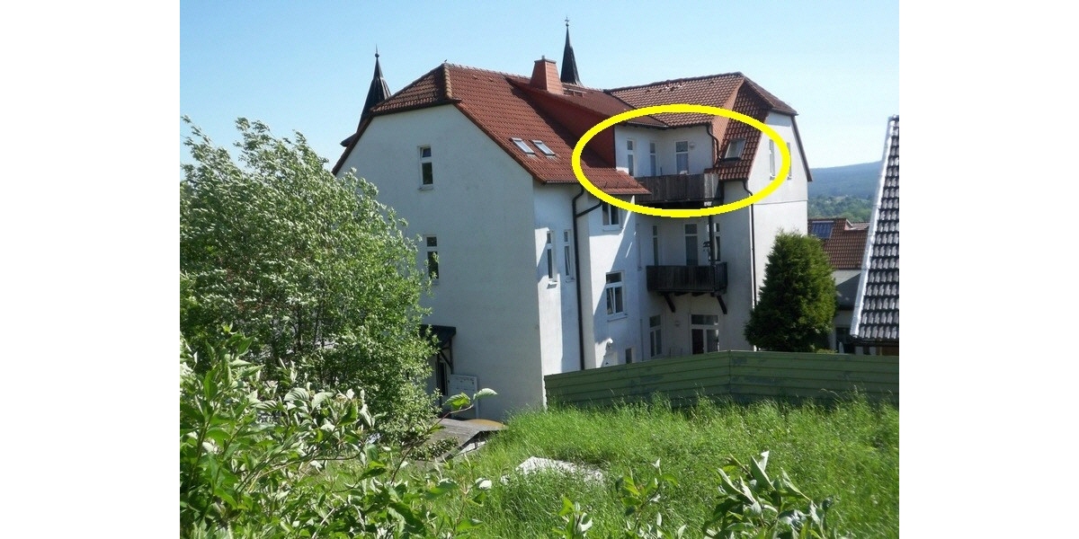 Kapital in Eigentum: Sonnige 2-Zimmer- Dachgeschoss-Wohnung - 2- Tambach-Dietharz TD, Waldstr.17 - WE 6 DG | Angebot:22818559