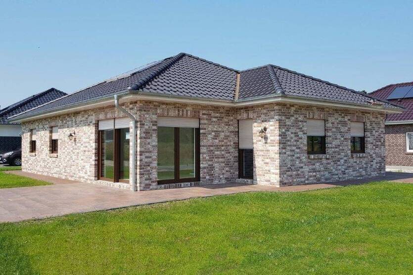 Neubau-Bungalow in Schweiburg - Ruhiges Wohnen auf einer Ebene in Küstennähe!