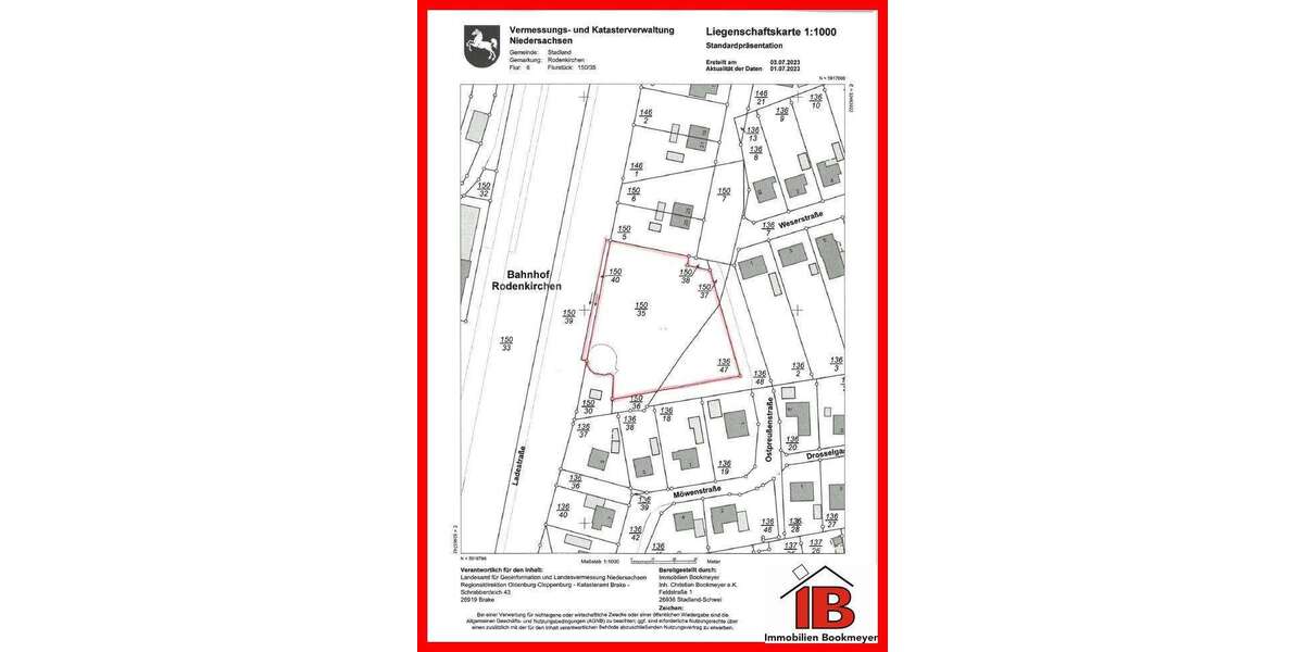Grundstück zu verkaufen in Stadland 219.000 € 3877 m² zimmer