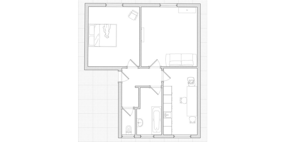 Hochparterre Tettnang - 2 Zimmer, 55 m&sup2;, 188.000&euro; | Angebot:27023757