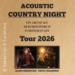 Acoustic Country Night mit Alina Sebastian & David Tarakona