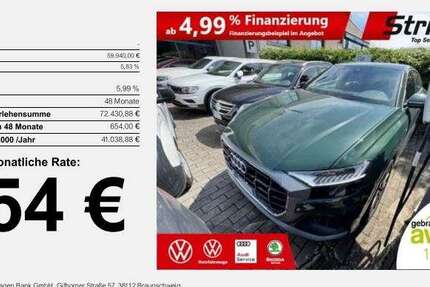 Audi Q8 38.472 km 59.939 € Detmold 32760