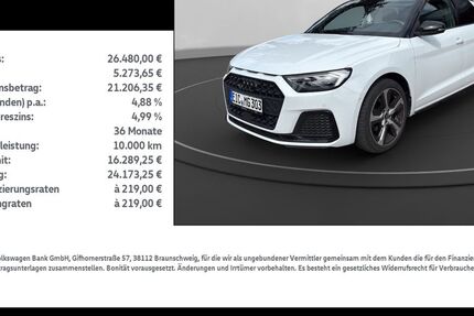 Audi A1 31.850 km 24.999 &euro; Leinefelde-Worbis/DE 37327