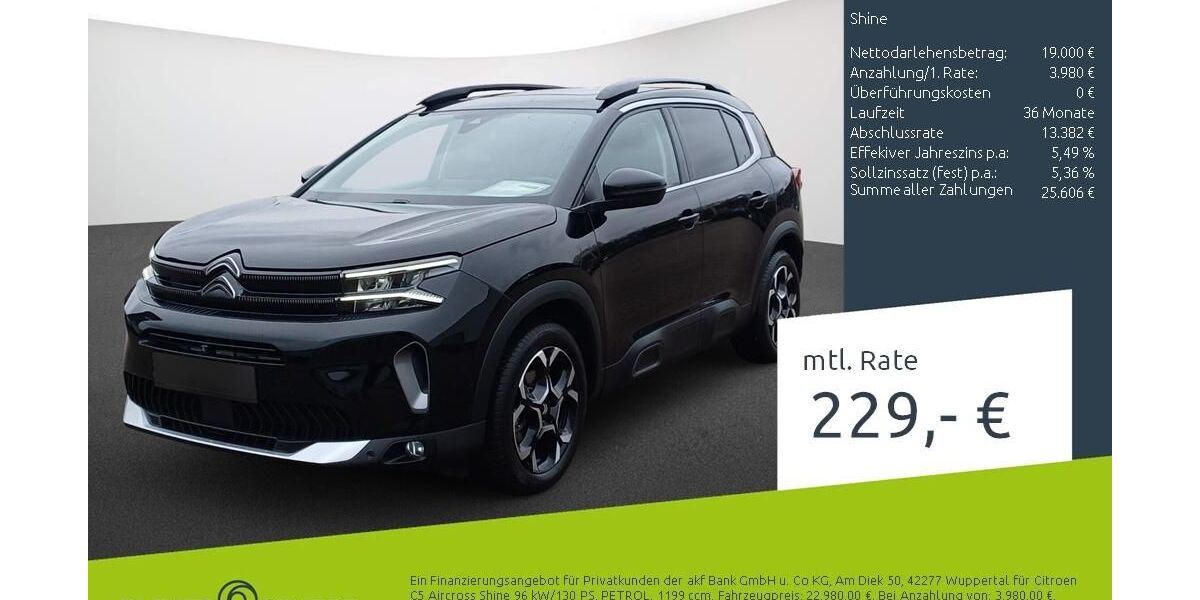 Citroen C5 Aircross 29.310 km 22.580 &euro; Dortmund 44263
