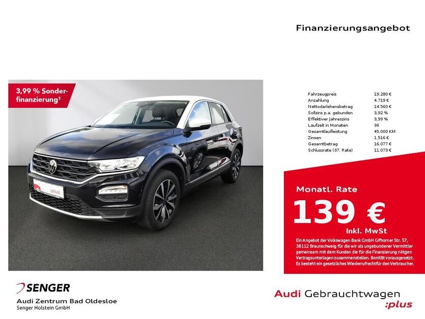 VW T-Roc 94.000 km 18.380 € Bad Oldesloe 23843