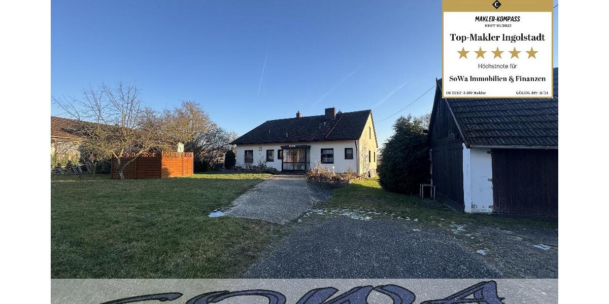 Unverbauter Ausblick - Großzügiges Einfamilienhaus mit großem Grundstück in einer beliebten Lage in Neuburg - Ein Objekt von Ihrem Immobilienpartner SOWA Immobilien und Finanzen - Einfamilienhaus Neuburg an der Donau | Angebot:25236163