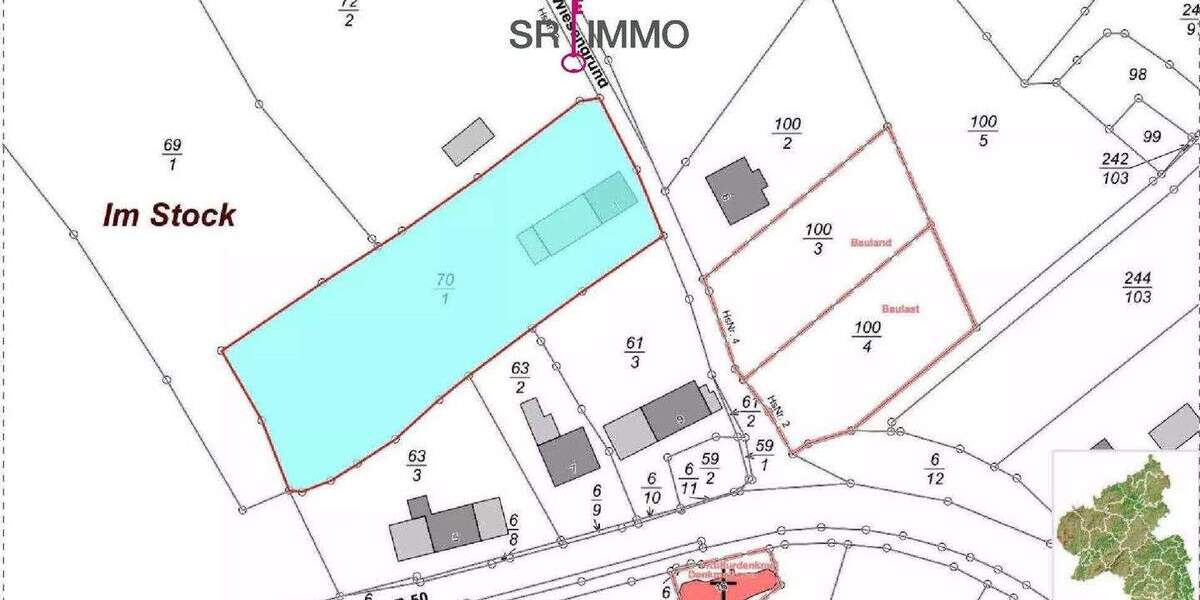 Grundstück Niedergeckler - 95.000&euro; | Angebot:24810810