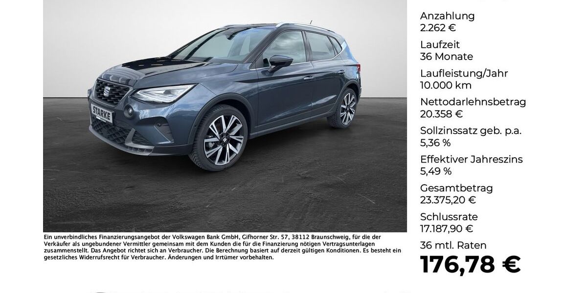 Seat Arona 13.995 km 22.620 &euro; Vechta 49377