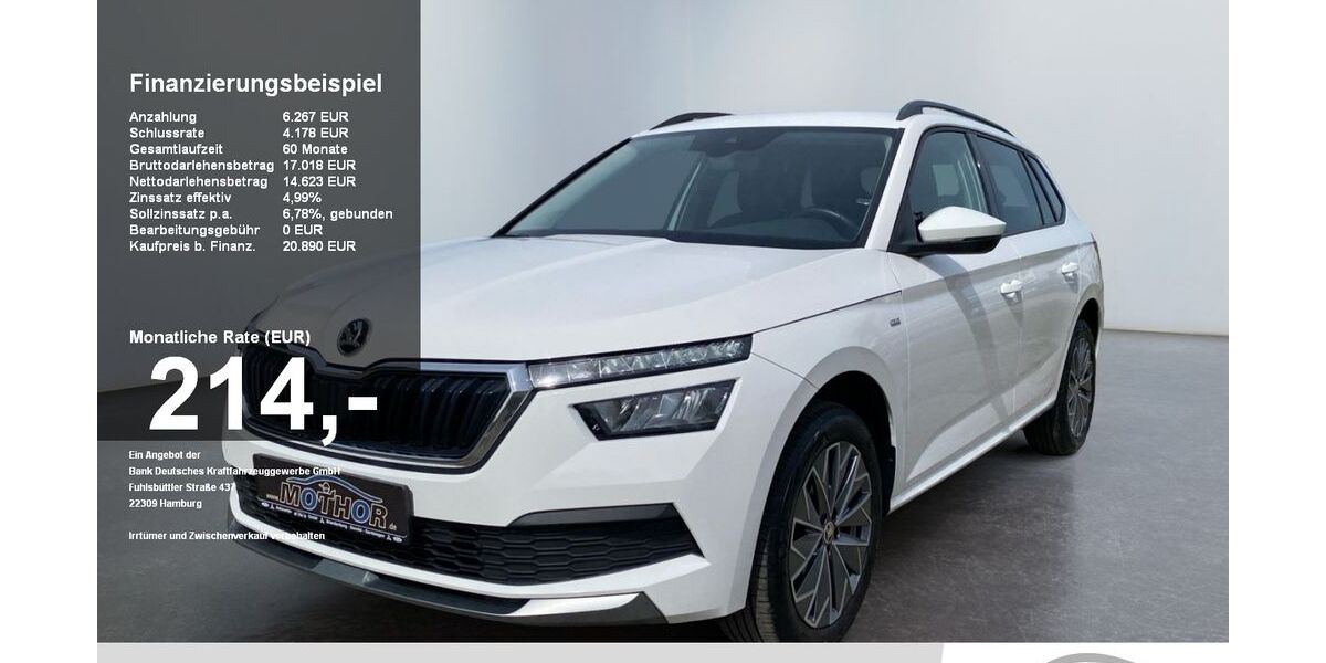 Skoda Kamiq 33.229 km 20.290 &euro; Gardelegen 39638