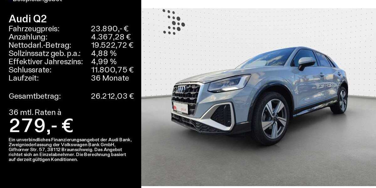 Audi Q2 64.134 km 22.890 &euro; Königstein-TS 61462