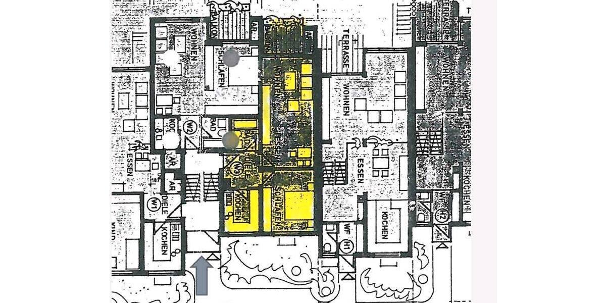 Erdgeschoßwohnung Tuttlingen - 2.5 Zimmer, 58 m&sup2;, 225.000&euro; | Angebot:27003100