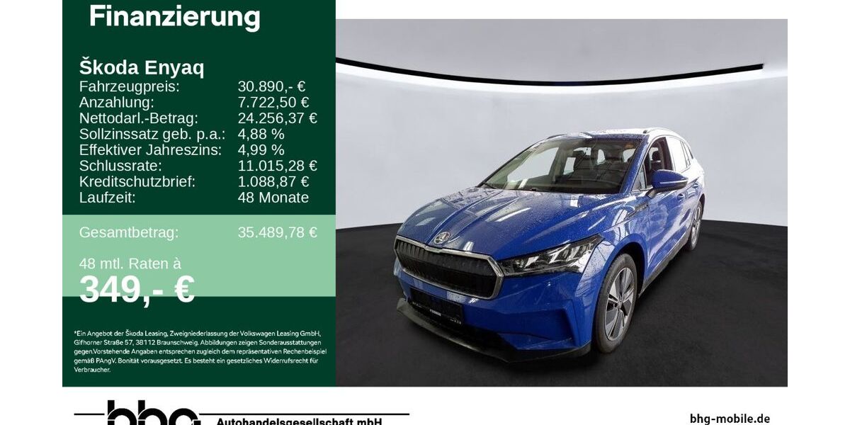 Skoda Enyaq 22.556 km 30.890 &euro; Lörrach 79540