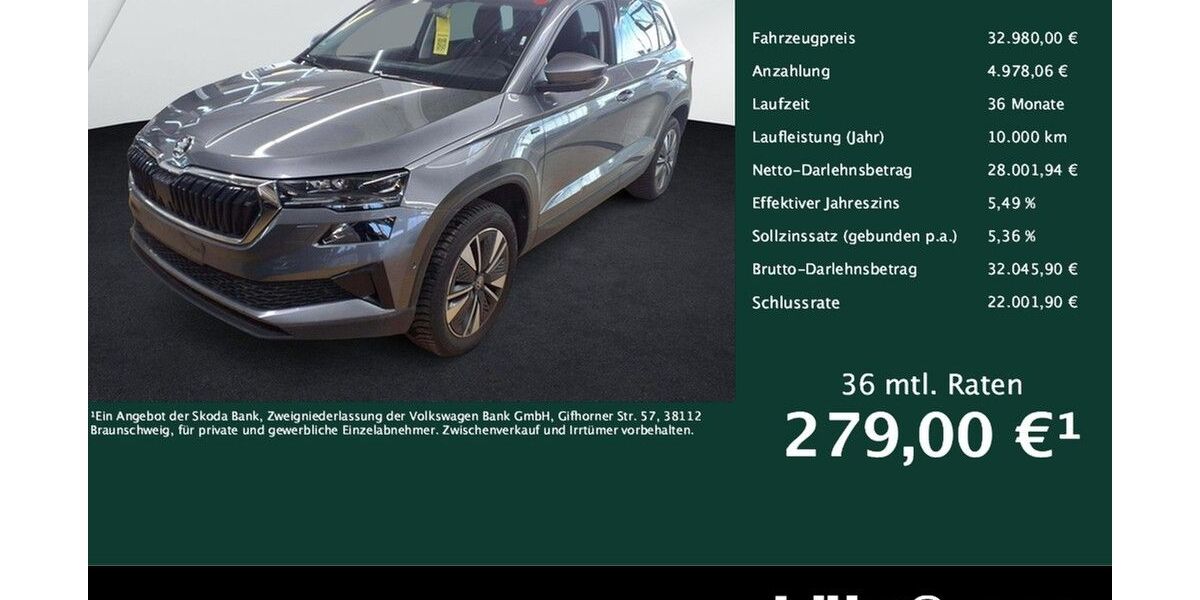 Skoda Karoq 21.360 km 32.480 &euro; Trier 54292
