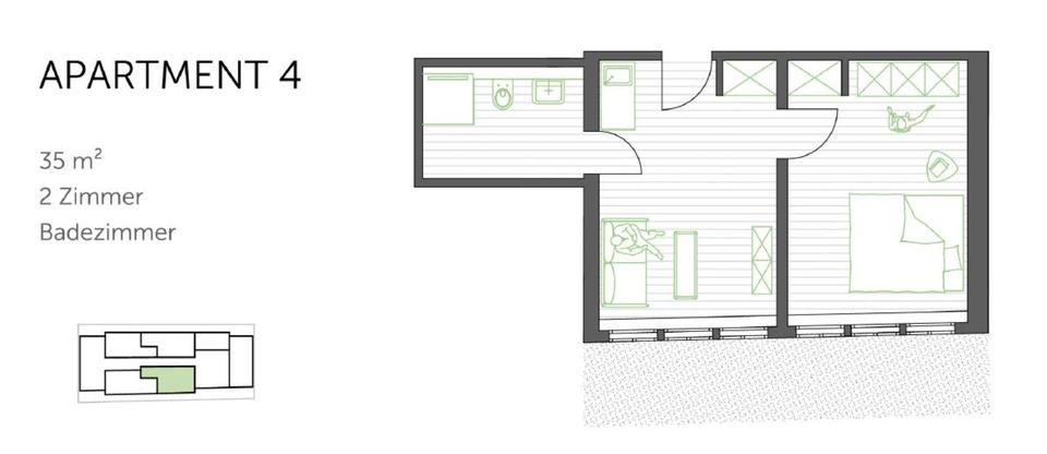 Wohnprojekt auf dem Land nahe Lüneburg zimmer