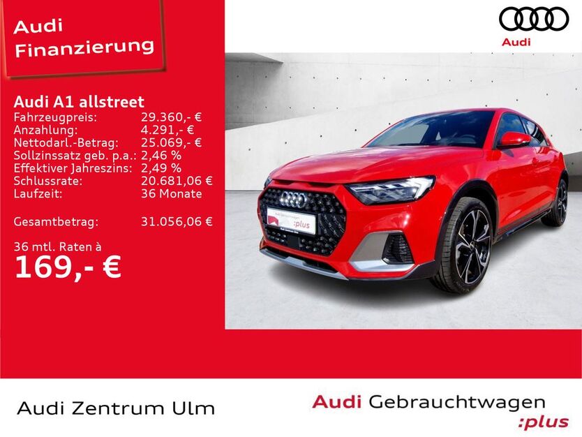 Audi A1 5.204 km 29.360 € Ulm 89073