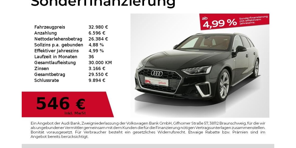 Audi A4 45.812 km 32.980 &euro; Nürnberg 90441