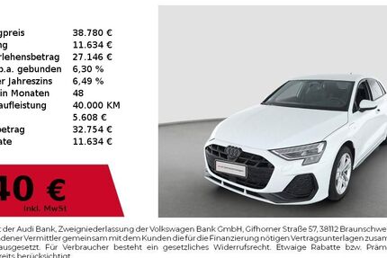 Audi A3 6.125 km 38.780 &euro; Nürnberg 90411