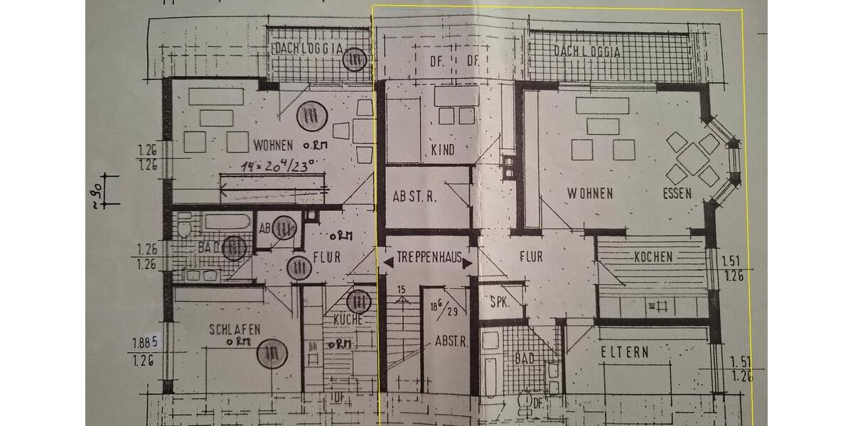 Erdgeschoßwohnung Weimar (Lahn) - 3 Zimmer, 95 m&sup2;, 330.000&euro; | Angebot:25840891