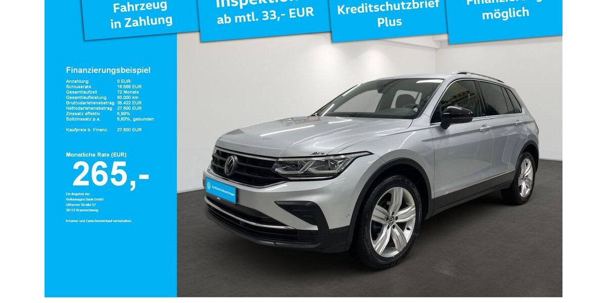 VW Tiguan 123.735 km 26.599 &euro; Kempten 87437