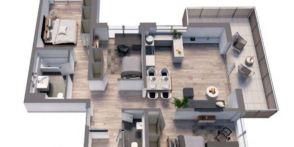 Etagenwohnung Garmisch-Partenkirchen Garmisch - 4 Zimmer, 90 m&sup2;, 2.060&euro; | Angebot:26379547
