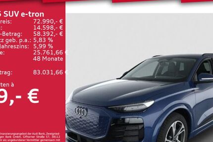 Audi Q6 e-tron 7.701 km 72.490 € Berlin 13088