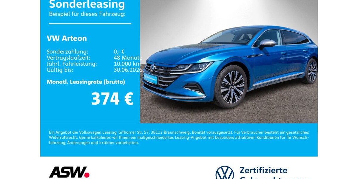 VW Arteon 57.500 km 28.460 &euro; Bad Rappenau 74906