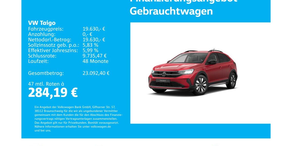 VW Taigo 11.050 km 19.630 &euro; Stuttgart-Feuerbach 70469