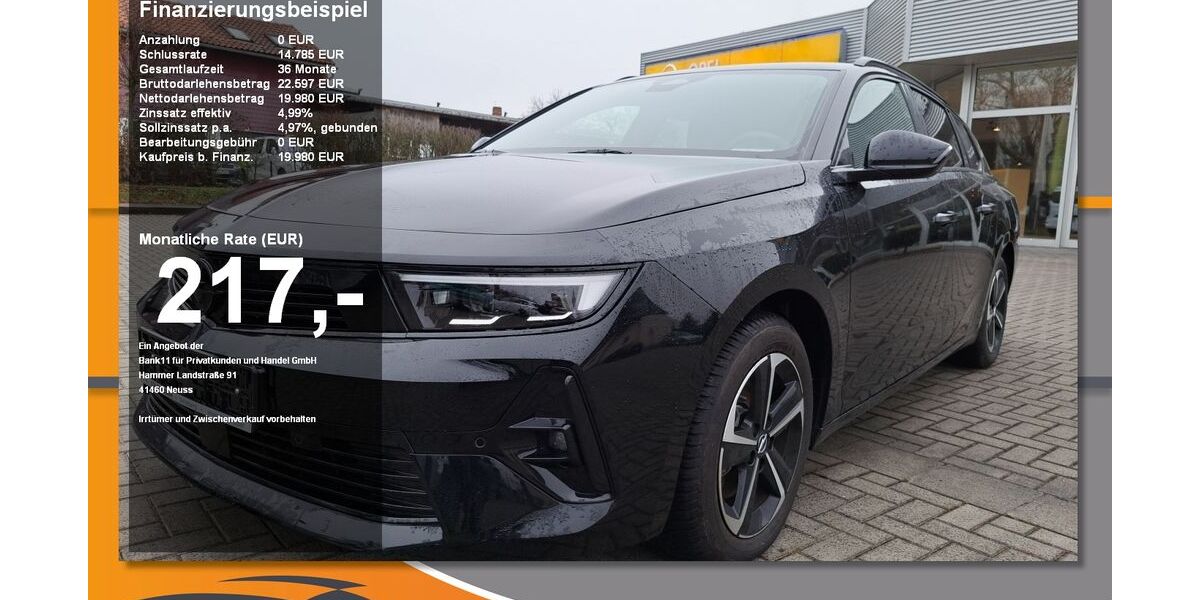 Opel Astra 6.859 km 19.980 &euro; Sonneberg 96515