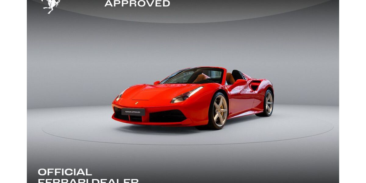 Ferrari 488 Spider 20.560 km 244.488 &euro; Berlin 12203