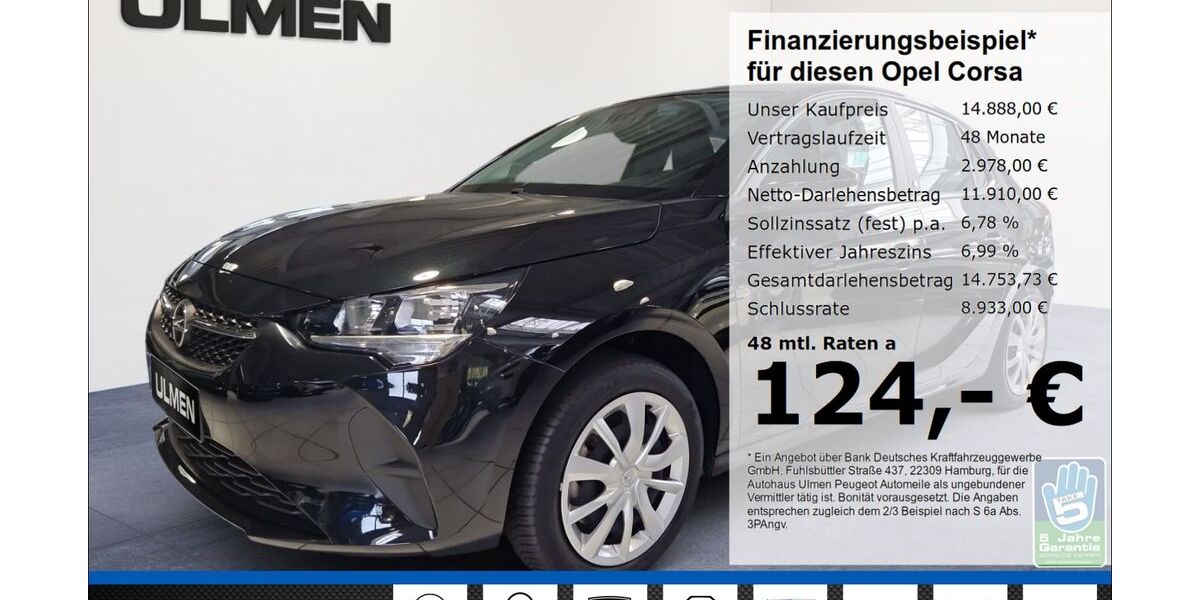 Opel Corsa 46.488 km 14.388 &euro; Düsseldorf 40233