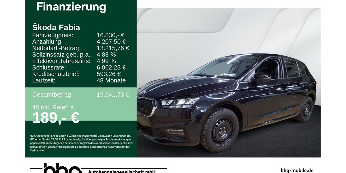 Skoda Fabia 16.545 km 16.830 &euro; Tübingen 72072